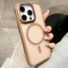 For iPhone 12 Pro Heat Dissipation MagSafe Shockproof Phone Case(Desert Gold) - 1