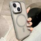 For iPhone 15 Plus Heat Dissipation MagSafe Shockproof Phone Case(White) - 1