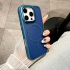 For iPhone 16 Pro Max Heat Dissipation MagSafe Shockproof Phone Case(Blue) - 1