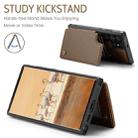 For Samsung Galaxy S25 Ultra 5G CaseMe C22 Card Slots Holder RFID Anti-theft Phone Case(Brown) - 2