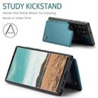 For Samsung Galaxy S25 Ultra 5G CaseMe C22 Card Slots Holder RFID Anti-theft Phone Case(Green) - 2