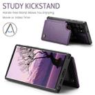 For Samsung Galaxy S25 Ultra 5G CaseMe C22 Card Slots Holder RFID Anti-theft Phone Case(Purple) - 2