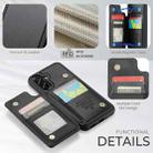For Samsung Galaxy A56 CaseMe C22 Card Slots Holder RFID Anti-theft Phone Case(Black) - 2