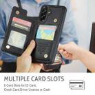 For Samsung Galaxy A56 CaseMe C22 Card Slots Holder RFID Anti-theft Phone Case(Black) - 3