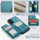 For Samsung Galaxy A56 CaseMe C22 Card Slots Holder RFID Anti-theft Phone Case(Green) - 2