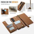 For Samsung Galaxy Z Fold7 CaseMe C22 Card Slots Holder RFID Anti-theft Phone Case(Brown) - 2