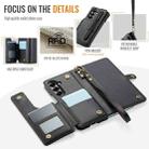 For Samsung Galaxy Z Fold7 CaseMe C22 Card Slots Holder RFID Anti-theft Phone Case(Black) - 2