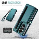 For Samsung Galaxy Z Fold7 CaseMe C22 Card Slots Holder RFID Anti-theft Phone Case(Green) - 3