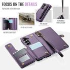 For Samsung Galaxy Z Fold7 CaseMe C22 Card Slots Holder RFID Anti-theft Phone Case(Purple) - 2