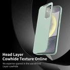 For Samsung Galaxy S23+ 5G Smart View Window Leather Phone Case with Card Slot(Green) - 2