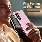 For Samsung Galaxy Z Fold5 5G Smart View Window Leather Phone Case with Card Slot(Pink) - 3