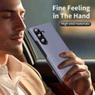 For Samsung Galaxy Z Fold7 5G Smart View Window Leather Phone Case with Card Slot(Purple) - 3