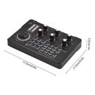 V80 For Mobile Phone Computer Portable Live Streaming Karaoke Sound Card Mixer - 2