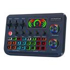 F996 Max Live Streaming / Gaming / Singing Audio Mixer USB Microphone Sound Card - 1