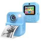 E8 2.4 Inch Screen Photo Printing Video Recorder Multifunctional Kids Dual Lens Camera(Blue) - 1