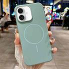 For iPhone 16 Glossy TPU Shockproof MagSafe Phone Case(Blue) - 2