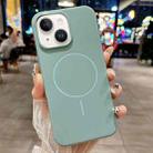 For iPhone 15 Plus Glossy TPU Shockproof MagSafe Phone Case(Blue) - 2