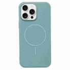 For iPhone 15 Pro Max Glossy TPU Shockproof MagSafe Phone Case(Blue) - 1