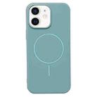 For iPhone 12 Glossy MagSafe Shockproof TPU Phone Case(Blue) - 1