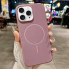 For iPhone 11 Pro Max Glossy MagSafe Shockproof TPU Phone Case(Purple) - 2