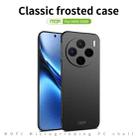 For vivo X200 MOFI Frosted PC Ultra-thin Hard Phone Case(Blue) - 3