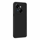 For Tecno Spark Go 2025 / Go 1 PINWUYO Sense Series Liquid Silicone TPU Phone Case(Black) - 1