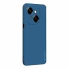 For Tecno Spark Go 2025 / Go 1 PINWUYO Sense Series Liquid Silicone TPU Phone Case(Blue) - 1