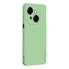 For Tecno Spark Go 2025 / Go 1 PINWUYO Sense Series Liquid Silicone TPU Phone Case(Green) - 1