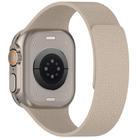For Apple Watch 42mm / 41mm / 40mm / 38mm Litchi Texture Magnetic Silicone Watch Band(Stone Color) - 2