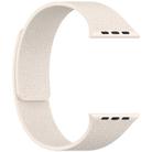 For Apple Watch 42mm / 41mm / 40mm / 38mm Litchi Texture Magnetic Silicone Watch Band(Starlight) - 3