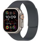 For Apple Watch 42mm / 41mm / 40mm / 38mm Litchi Texture Magnetic Silicone Watch Band(Starry Sky Lime) - 1