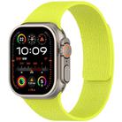 For Apple Watch 42mm / 41mm / 40mm / 38mm Litchi Texture Magnetic Silicone Watch Band(Fluorescent Green) - 1