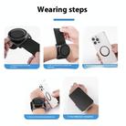 LX-02 360 Degree Rotating MagSafe Phone Holder Sports Wrist Band - 5
