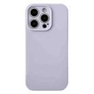 For iPhone 13 Pro PU Hybrid TPU MagSafe IC Chip Phone Case(Purple) - 1