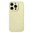 For iPhone 13 Pro PU Hybrid TPU MagSafe IC Chip Phone Case(Yellow) - 1