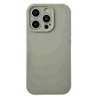 For iPhone 13 Pro PU Hybrid TPU MagSafe IC Chip Phone Case(Grey) - 1