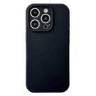 For iPhone 13 Pro Max PU Hybrid TPU MagSafe IC Chip Phone Case(Black) - 1