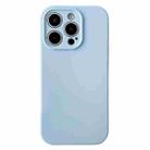 For iPhone 15 Pro Max PU Hybrid TPU MagSafe IC Chip Phone Case(Blue) - 1