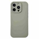 For iPhone 16 Pro PU Hybrid TPU MagSafe IC Chip Phone Case(Grey) - 1