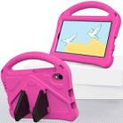 For onn. 7 Tablet Gen 4 2024 EVA Shockproof Tablet Case with Holder(RoseRed) - 2