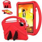 For onn. Tablet Pro 11 2024 EVA Shockproof Tablet Case with Holder(Red) - 1