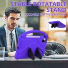 For onn. Tablet Pro 11 2024 EVA Shockproof Tablet Case with Holder(Purple) - 3