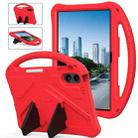 For onn. 12.1 Tablet Pro 2024 EVA Shockproof Tablet Case with Holder(Red) - 1