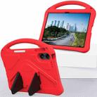 For onn. 12.1 Tablet Pro 2024 EVA Shockproof Tablet Case with Holder(Red) - 2