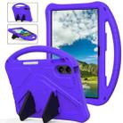 For onn. 12.1 Tablet Pro 2024 EVA Shockproof Tablet Case with Holder(Purple) - 1