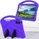 For onn. 12.1 Tablet Pro 2024 EVA Shockproof Tablet Case with Holder(Purple) - 2