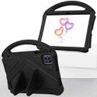 For onn. 10.1 Tablet Gen 4 2024 EVA Shockproof Tablet Case with Holder(Black) - 2