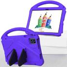 For onn. 10.1 Tablet Gen 4 2024 EVA Shockproof Tablet Case with Holder(Purple) - 2