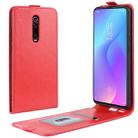 Crazy Horse Vertical Flip Leather Protective Case for Xiaomi Redmi K20 / K20 Pro / Mi 9T / Mi 9T Pro(Red) - 1