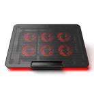 X8 Adjustable Height Notebook Cooler Foldable Laptop Stand 6 ARGB Fans Cooling Pad - 3